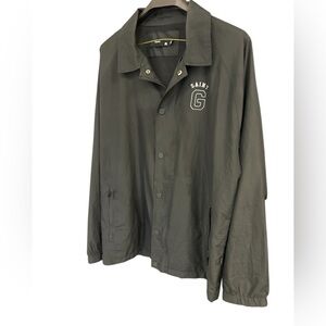 St Goliath men’s L windbreaker EUC Men's black Jacket